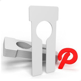 Separador De Cabides De Plástico Ps - Kit Com 50 Und