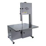 Serra Fita De Bancada P/ Açougue 1,74m Bancada Inox Motor Weg 800w Bivolt Spolu Spl552
