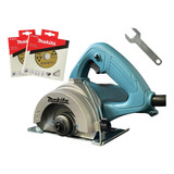 Serra Mármore Makita 4.3/8 1300w C/ 2discos 4100nh3z 127v