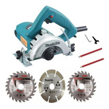 Serra Mármore Makita 4100nh2z 1450w 5pol + Kit Disco Madeira