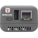 Servidor De Impressão Print Server Usb P/ Wireless Ethernet