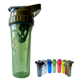 Shaker Tritan 700ml P/ Academia Bpa Free Transparente Linda Cor Verde