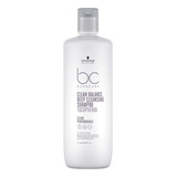 Shampoo Bonacure Clean Balance Deep Cleansing Schwarzkopf 1l