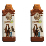 Shampoo Cavalo C/ Vitamina A Usado Crescer Cabelo Forte Kit