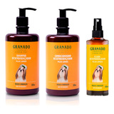 Shampoo Condicionador E Fluído Desembaraçador Granado Pet