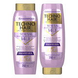 Shampoo Gota Dourada Techno Hair Desamarelador En Garrafa De 250ml