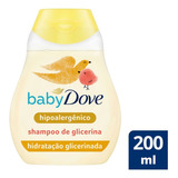 Shampoo Infantil Hidratação Glicerinada 200ml Baby Dove