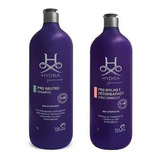 Shampoo Neutro 1l + Condicionador Brilho E Desembaraço 1l