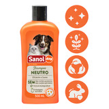 Shampoo Neutro Sanol Dog 500ml Fragrância Camomila