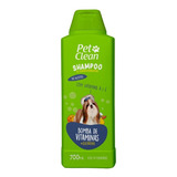 Shampoo Para Cachorro Gato Bomba De Vitamina Pet Clean 700ml Fragrância Suave