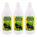 Shampoo Para Cavalos Mata Cura Horse 1 Lt - Kit 3 Un