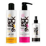 Shampoo Pelos Claros Condicionador E Lilly 50ml Pet Smack Fragrância Suave