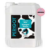 Shampoo Perigot Milk Neutro 5l Profissional Banho E Tosa Tom De Pelagem Recomendado Claro/escuro