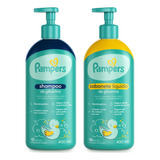 Shampoo + Sabonete Bebê Hipoalergênico - 400ml - Pampers