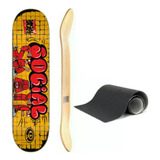 Shape Skate Drop Dead 8.0 Skate Girl Social Skate + Lixa 