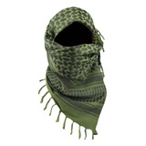 Shemagh Lenço Militar Keffieh Airsoft Cor Verde