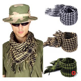 Shemagh Lenço Militar Keffieh Airsoft Paintball, Cor Areia
