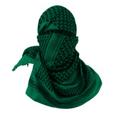 Shemagh Lenco Tatico Verde Jogos Protecao Airsoft Paintball