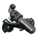 Shimano Rd-tz31-a Gs Cambio Traseiro 6/7 Velocidades Preto