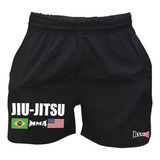 Short Bermuda Nogi Jiu Jitsu Mma Academia Estilo Competidor