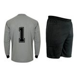 Short De Goleiro Mais Camisa Com Proteção Pronta Entrega