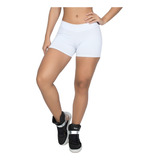 Short Leg Academia Ginástica Cintura Alta Suplex + Brinde