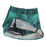 Short Saia Fitness Cós Alto Academia Corrida Carnaval Lycra