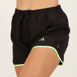 Short adidas Run It Brand Love Feminino Preto