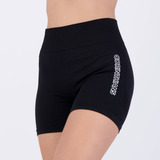 Shorts Corinthians Fitness Feminino Preto