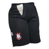 Shorts Corinthians Infantil Juvenil Calção Times - Oficial