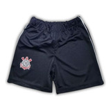 Shorts Infantil Corinthians Oficial (1 A 14 Anos)