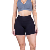 Shorts Meia Coxa Shortinho Curto Fitness Para Academia Cros