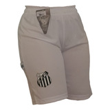 Shorts Santos Infantil Juvenil Calção Times - Oficial