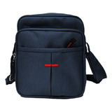 Shoulder Bag Masculina Tira Colo Necessarie Original Com Cor Azul