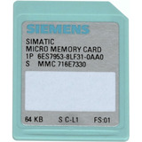 Siemens Simatic S7 Memory Card 64kb 6es7953-8lf31-0aa0