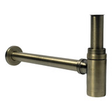 Sifão Pia/lavabo/cuba Bronze Antigo Vintage Super Luxo
