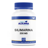 Silimarina 200 Mg 120 Cápsulas Pronta Entrega Original