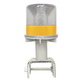 Sinalizador Solar Estroboscópios Led Luz Amarela