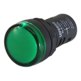 Sinalizador Verde 22mm 220v - Soprano 05141.0106.05