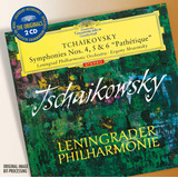 Sinfonias Nºs 4, 5 E 6 Do Cd Tchaikovsky Pathétique Mravinsk