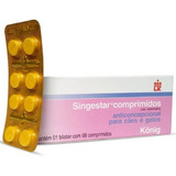 Singestar Comprimidos Anticoncepcional Cães E Gatos 8 Comp
