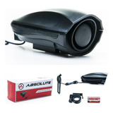 Sirene Buzina Eletrônica Absolute P/ Bike Ciclismo Campainha