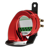 Sirene De Buzina De Ar Alto Universal De 130 Db, 12v, Vermel