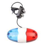 Sirene Eletrônica De Bicicleta Bell 6 Led 4 Tone Horn Call L