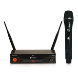 Sistema De Mic S/ Fio Bastão Uhf Kadosh K-411m. Recarregável