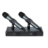 Sistema De Microfone Sem Fio Duplo Sennheiser Xsw 1-825 Dual
