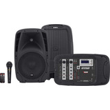 Sistema De Som Pa Novik Evo410 Ii Bluetooht Usb Portatil Nf