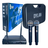 Sistema Dylan S/ Fio Uhf Duplo Bastão - Dw-602/max