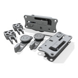 Sistema Inferior Ro46 Para Porta Correr Embutir Rometal