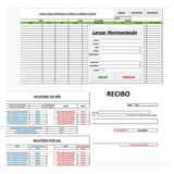 Sistema Livro Caixa Planilha Em Excel Pronta Entrega